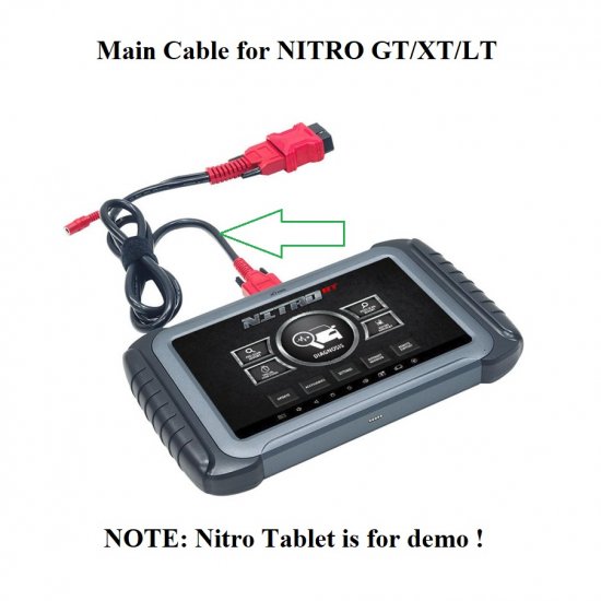 Main Cable OBD Connection for XTOOL NITRO GT XT LT Scan ToolXTOOL